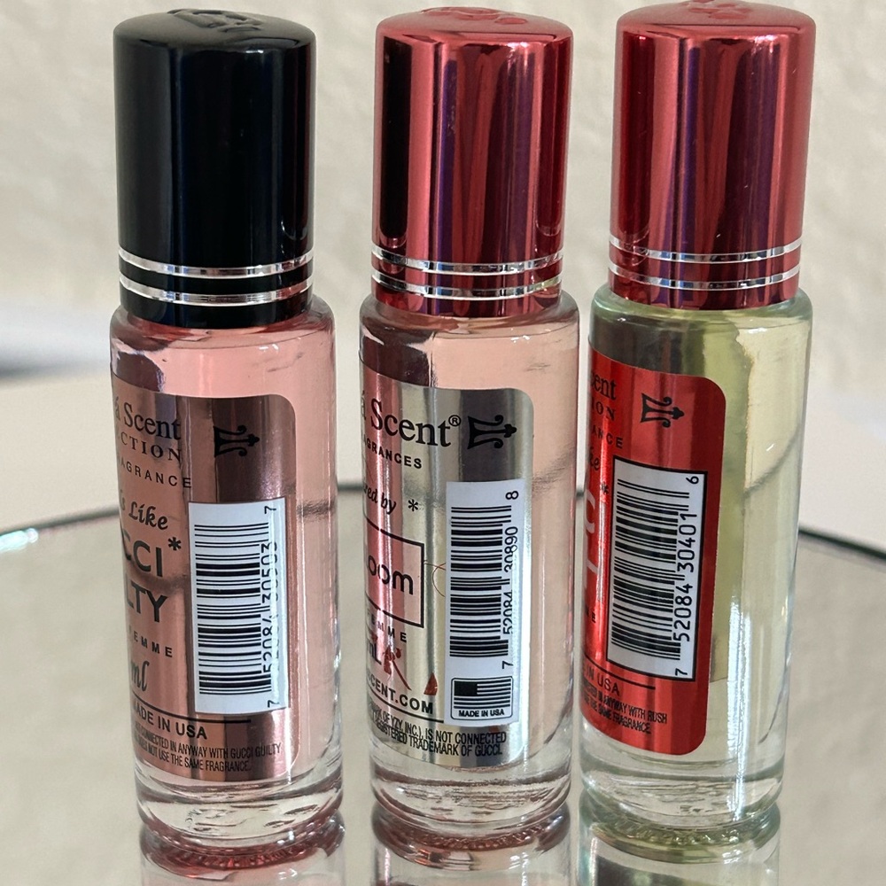 3 Piece Bundle Have a Scent Fragrance Collection Roll-on Bloom Guilty & Rush - Picture 5 of 10